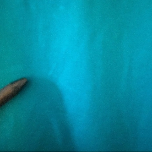 Vintage Maggie Barnes Open Jacket Womens Teal Plus 1X Grommet Detail Office NEW - Picture 10 of 11